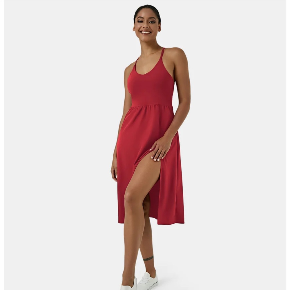 NWT Halara Everyday Midi Chill Dress - L